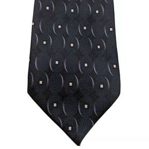 Dimoggio Designer Silk Geometric Necktie